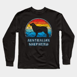 Australian Shepherd Vintage Design Dog Long Sleeve T-Shirt